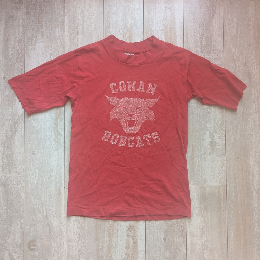 Red Cowan Bobcats T-Shirt
